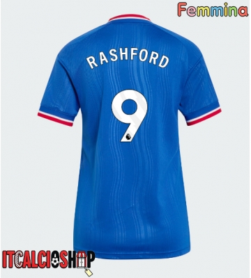 Manchester United Marcus Rashford #9 Seconda Maglia Femmina 2026-27 Manica Corta